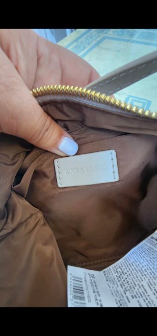 Bolso Bimba y Lola Marrón Dorado Nuevo