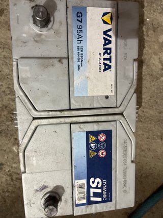 Batería Varta G7 95Ah Dynamic SLI