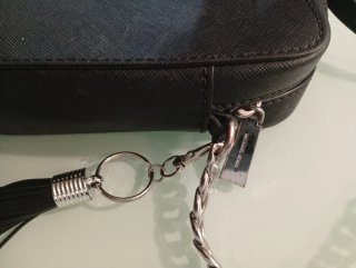Borsa a tracolla Michael Kors nera