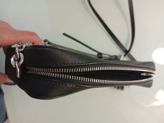Borsa a tracolla Michael Kors nera