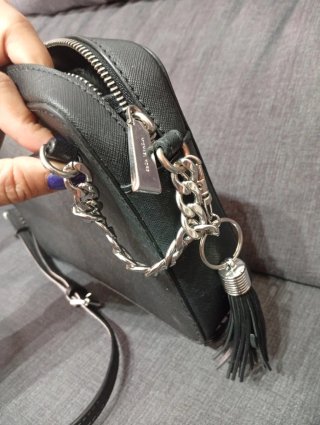 Borsa a tracolla Michael Kors nera