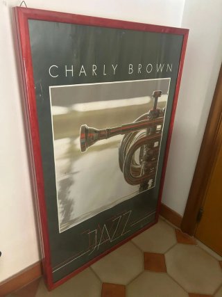 Quadro vintage Charly Brown Jazz