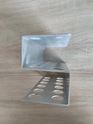 Soporte metálico para tubos de ensayo