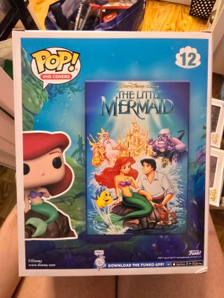 Funko Pop Ariel 12 Copertine VHS Disney