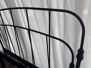 Cabecero de Hierro Ikea Negro