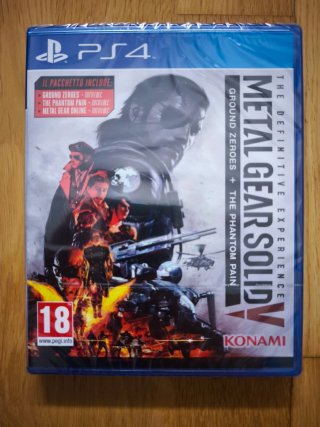 PRECINTADO! Metal Gear Solid V: The Definitive PS4