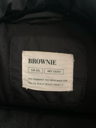 Chaqueta Negra Mujer Brownie