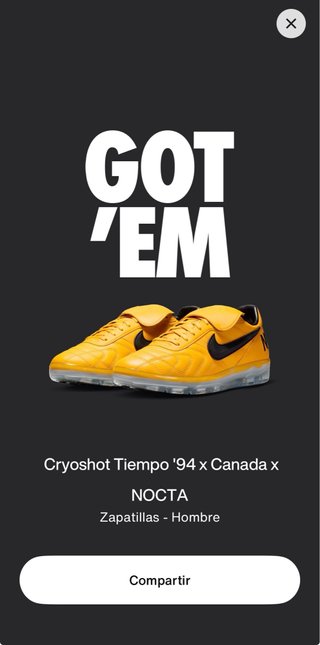 Nike Cryoshot Tiempo '94 x NOCTA
