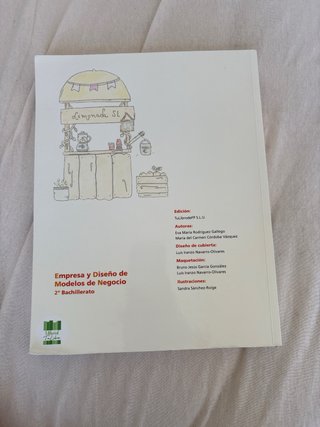 Empresa y Diseño de Modelos de Negocio 2ºBachiller
