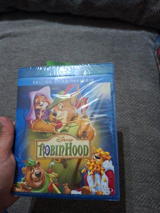Blu-ray Disney Robin Hood Nueva