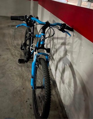 Bicicleta Btwin Rockrider Azul