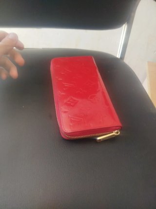 Cartera Louis Vuitton Zippy Monograma Rojo