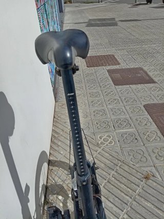 Bicicleta Plegable Negra