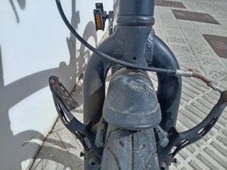 Bicicleta Plegable Negra