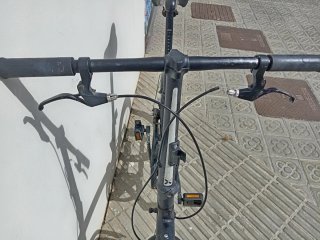 Bicicleta Plegable Negra