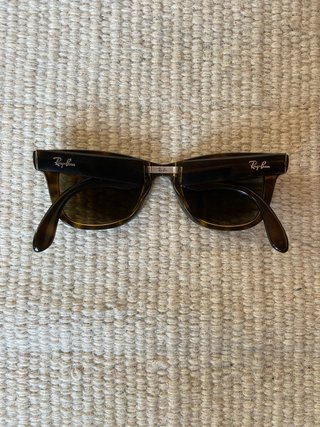 Ray-Ban Wayfarer Plegables Havana Polarizadas