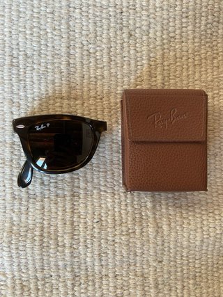 Ray-Ban Wayfarer Plegables Havana Polarizadas