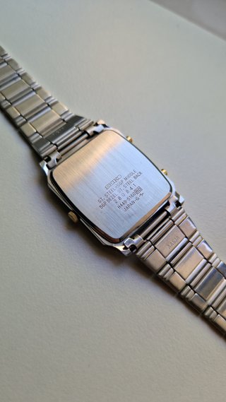 Orologio da uomo Seiko Tank al quarzo