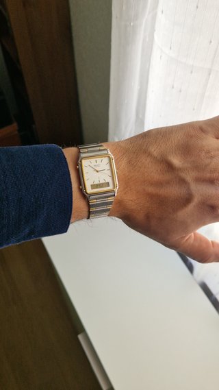 Orologio da uomo Seiko Tank al quarzo
