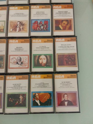 Lotto 28 Cassette RCA Stereo Classica