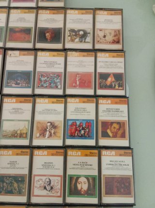 Lotto 28 Cassette RCA Stereo Classica