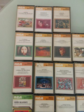 Lotto 28 Cassette RCA Stereo Classica