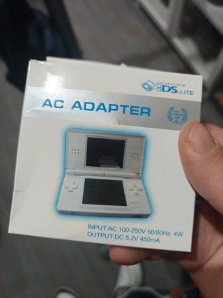 Nintendo DS Lite Bianca Restaurata