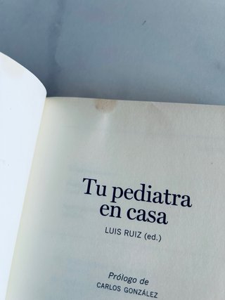 Libro “Tu pediatra en casa”
