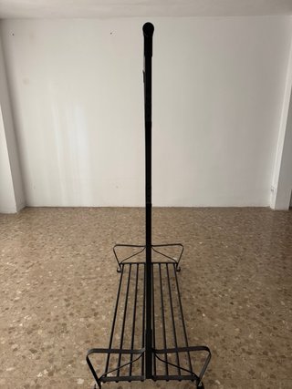 Burra perchero metal Ikea negro