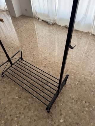 Burra perchero metal Ikea negro