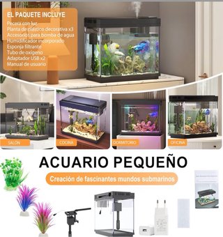 Acuario Inteligente 10L Multifuncional