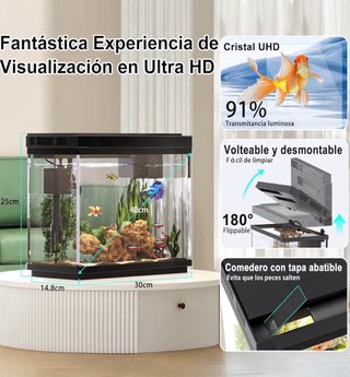 Acuario Inteligente 10L Multifuncional