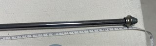 6 Barras Cortina Metal Plata y una blanca