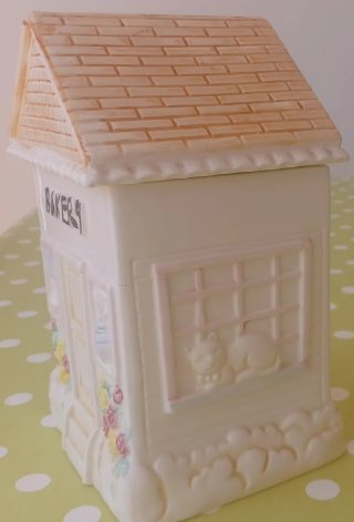 Casita cerámica Bakery para galletas