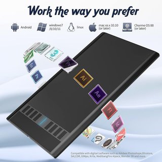 Tableta Gráfica  M708 10x6 Pulgadas