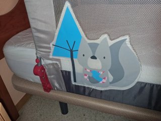 Barandilla de Cama Infantil Anticaídas 1'50 cms.