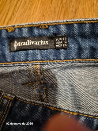 Falda vaquera Stradivarius Talla XS