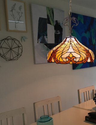 Lampada a sospensione Tiffany Dalí