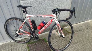 Bicicleta Carretera Mendiz RS Blanca/Roja