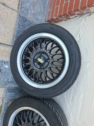 Llantas bbs golf 2 4x100 15"