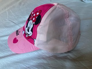 Cappellino bimba Minnie Mouse rosa