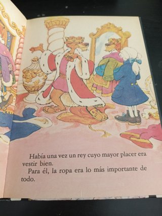 Cuento infantil El traje nuevo del Rey Disney