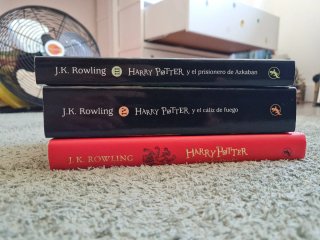 Libros Harry Potter 1, 3 y 4