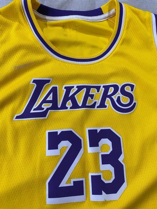 Camiseta Lakers James #23 Nike NBA XL Niño