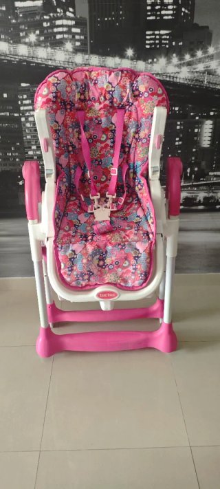 Trona Tuc Tuc bebé rosa