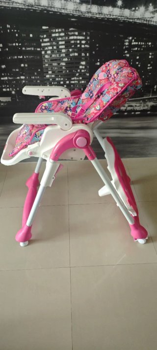Trona Tuc Tuc bebé rosa