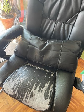 Silla de oficina negra
