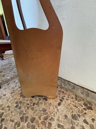 Mueble esquinero de madera antiguo