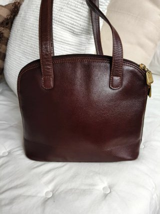Bolso de Piel Marrón