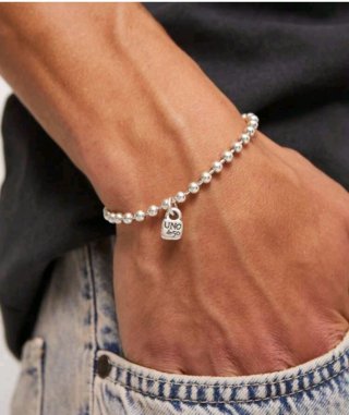 Pulseras UNO de 50 eslabones y candado